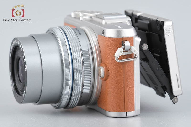 "Shutter count 269" Olympus PEN E-PL8 Brown 16.1 MP Digital Camera 14-42 Lens