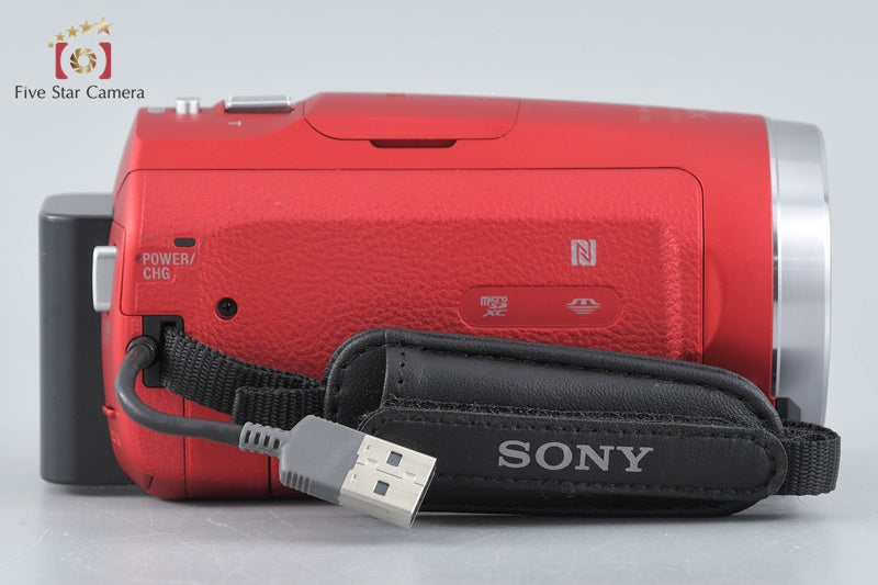 Sony Handycam HDR-CX680 Red Digital HD Video Camera [Multiple Languages]