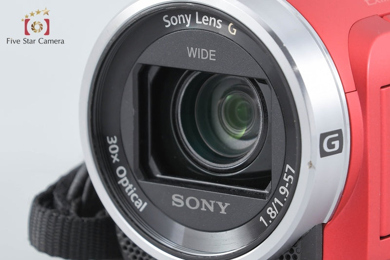 Sony Handycam HDR-CX680 Red Digital HD Video Camera [Multiple Languages]