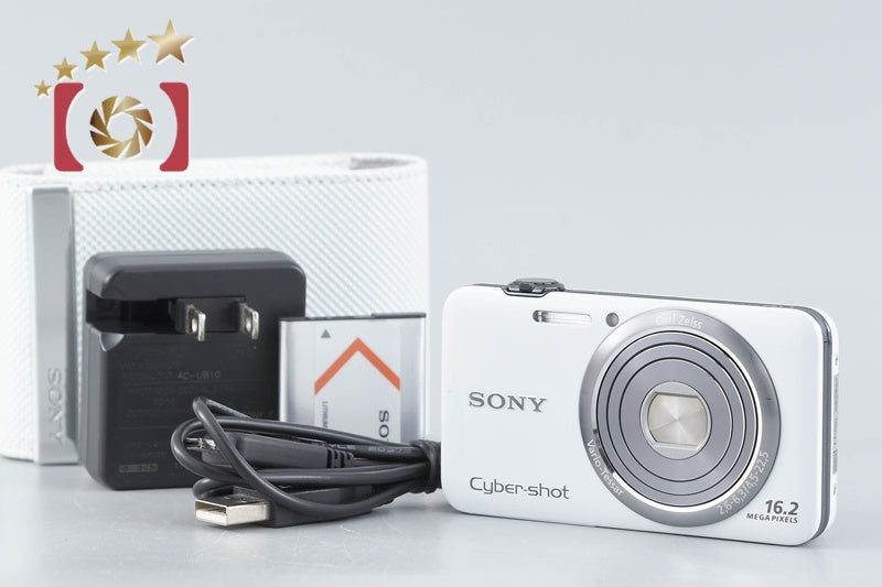 Sony Cyber-shot DSC-WX7 White 16.2 MP Digital Camera [Japanese Language Only]