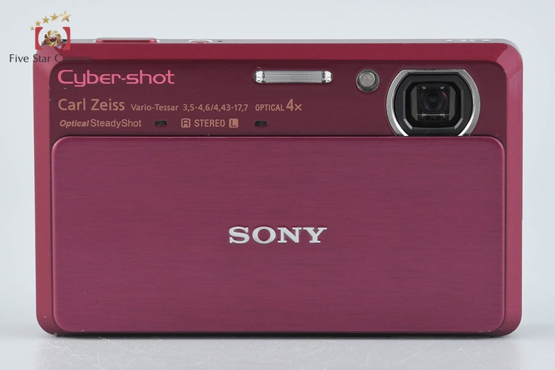 Sony Cyber-Shot DSC-TX7 Red 10.2 MP Digital Camera [Japanese Language Only]