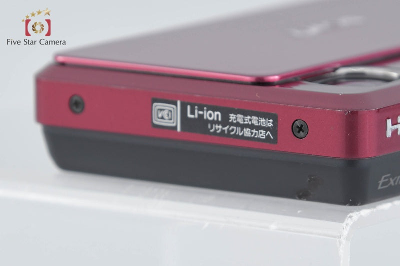 Sony Cyber-Shot DSC-TX7 Red 10.2 MP Digital Camera [Japanese Language Only]