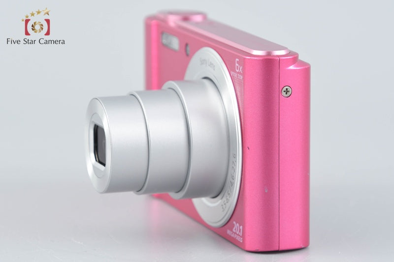 Sony Cyber-Shot DSC-W810 Pink 20.1 MP Digital Camera [Japanese Language Only]