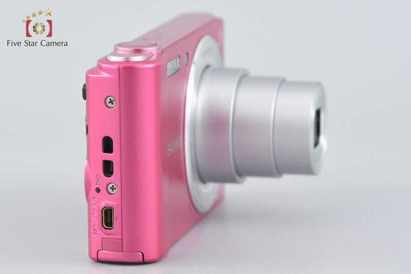Sony Cyber-Shot DSC-W810 Pink 20.1 MP Digital Camera [Japanese Language Only]