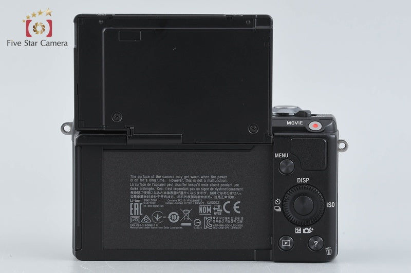 Sony α5000 ILCE-5000 Black 20.1MP Mirrorless Digital Camera [Multiple Languages]