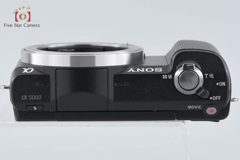 Sony α5000 ILCE-5000 Black 20.1MP Mirrorless Digital Camera [Multiple Languages]