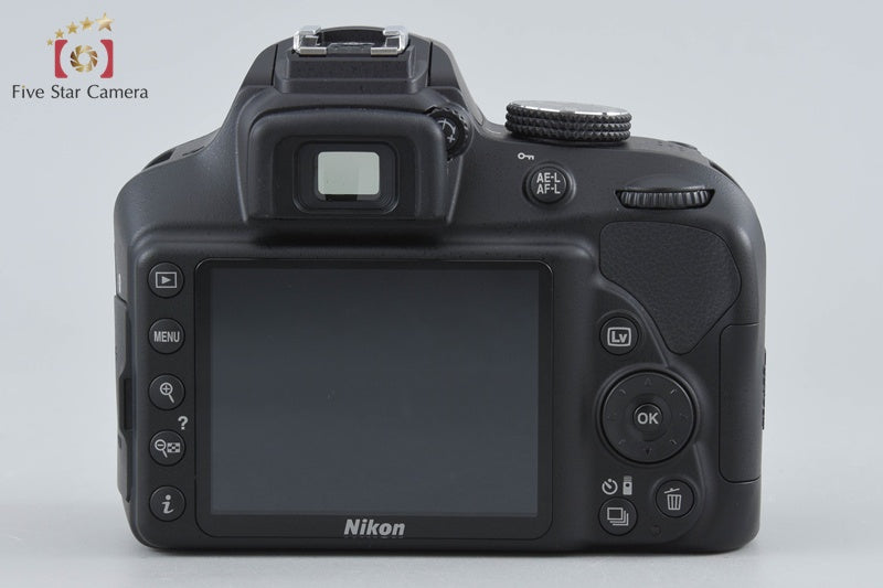 "Count 1,198" Nikon D3400 24.2 MP DSLR Black 18-55 70-300 VR Lenses w/ Box