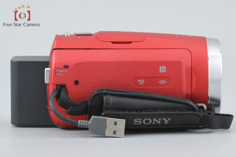 Sony Handycam HDR-CX680 Red Digital HD Video Camera [Multiple Languages]