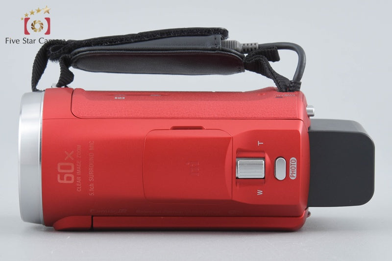 Sony Handycam HDR-CX680 Red Digital HD Video Camera [Multiple Languages]