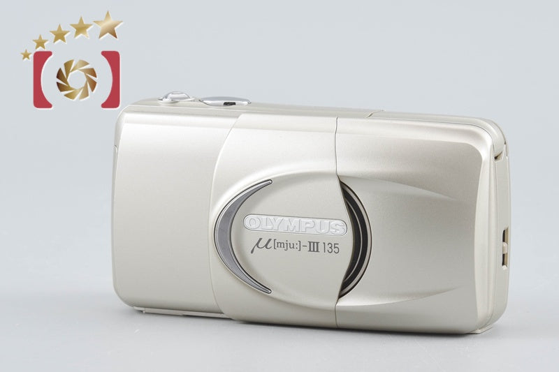 Olympus μ[mju:]-III 135 35mm Point & Shoot Film Camera