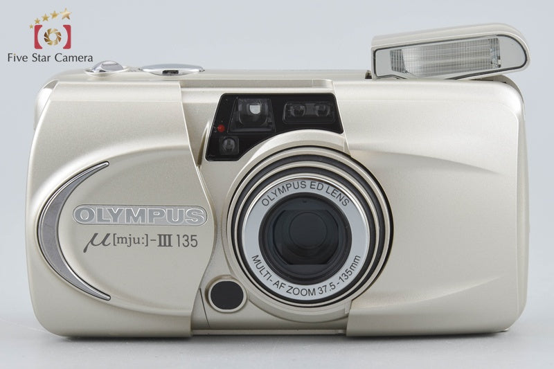 Olympus μ[mju:]-III 135 35mm Point & Shoot Film Camera