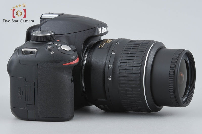 "Shutter count 1,191" Nikon D3200 Black 24.2 MP DSLR 18-55 VR Lens