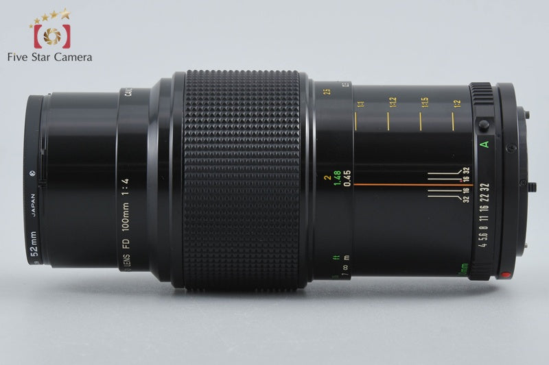 Canon New FD 100mm f/4 MACRO