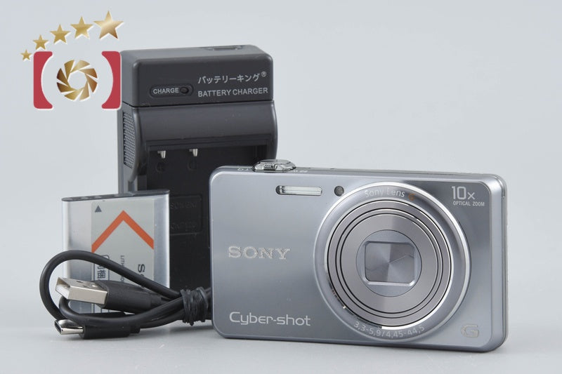 SONY Cyber-shot DSC-WX100 Silver 18.2 MP Digital Camera [Multiple Languages]