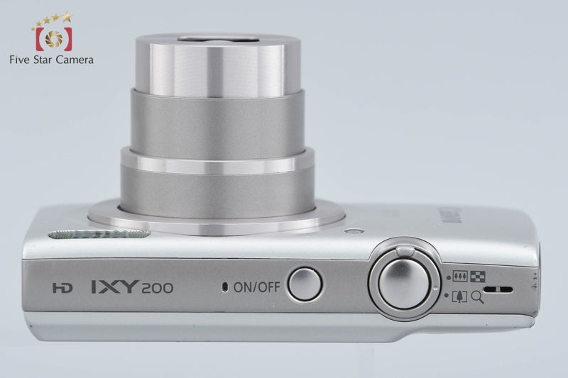 Canon IXY 200 Silver 20.0 MP Digital Camera w/ Box