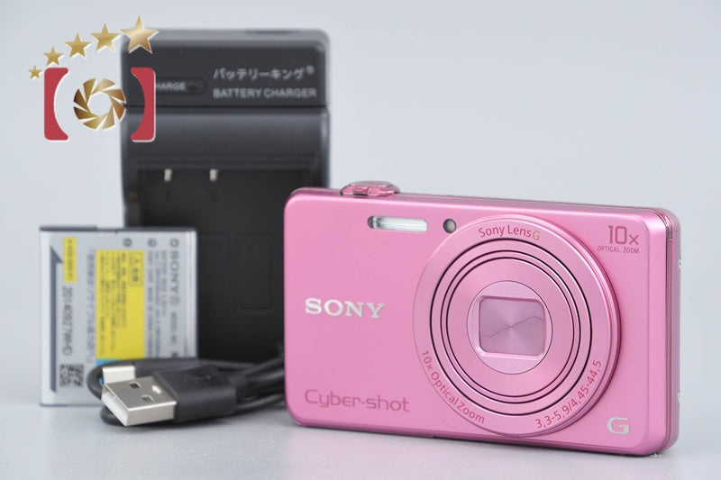 Sony Cyber-Shot DSC-WX220 Pink 18.2 MP Digital Camera [Multiple Languages]
