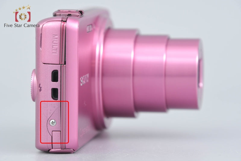 Sony Cyber-Shot DSC-WX220 Pink 18.2 MP Digital Camera [Multiple Languages]