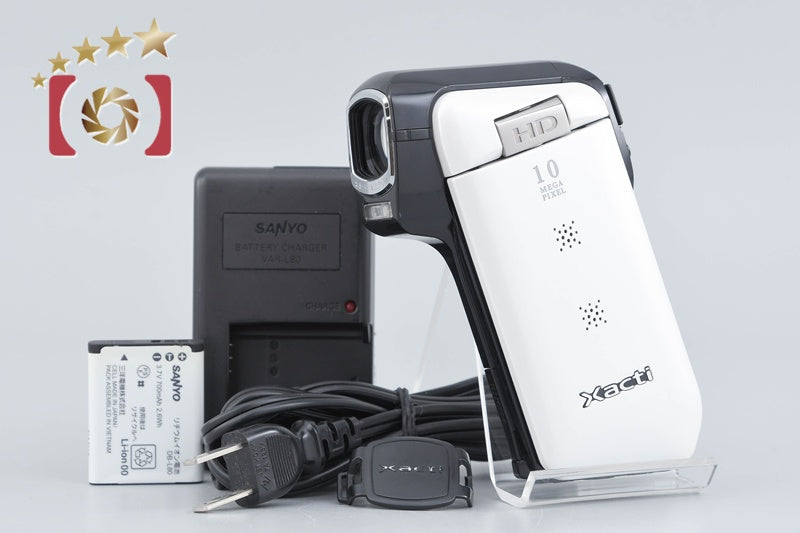 SANYO Xacti DMX-CG11 White 10.0 MP Digital Movie Camera