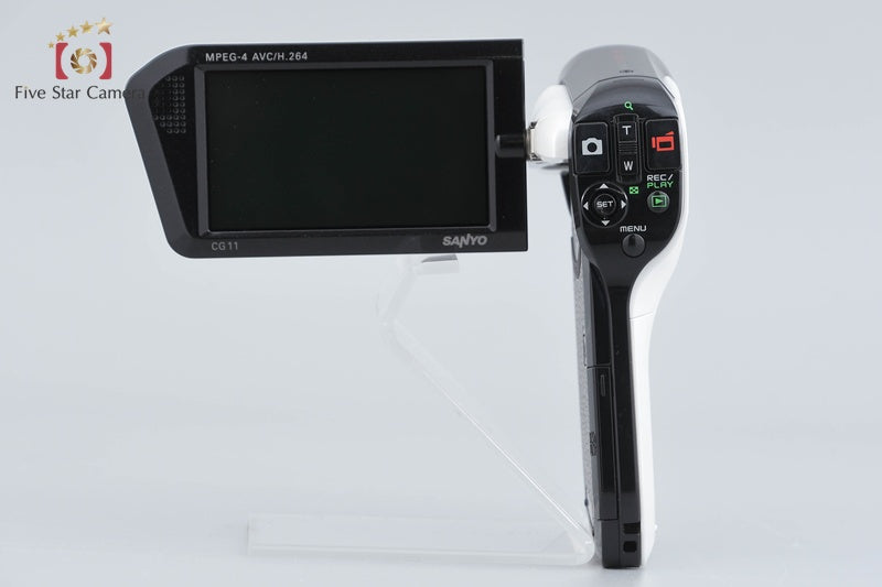 SANYO Xacti DMX-CG11 White 10.0 MP Digital Movie Camera