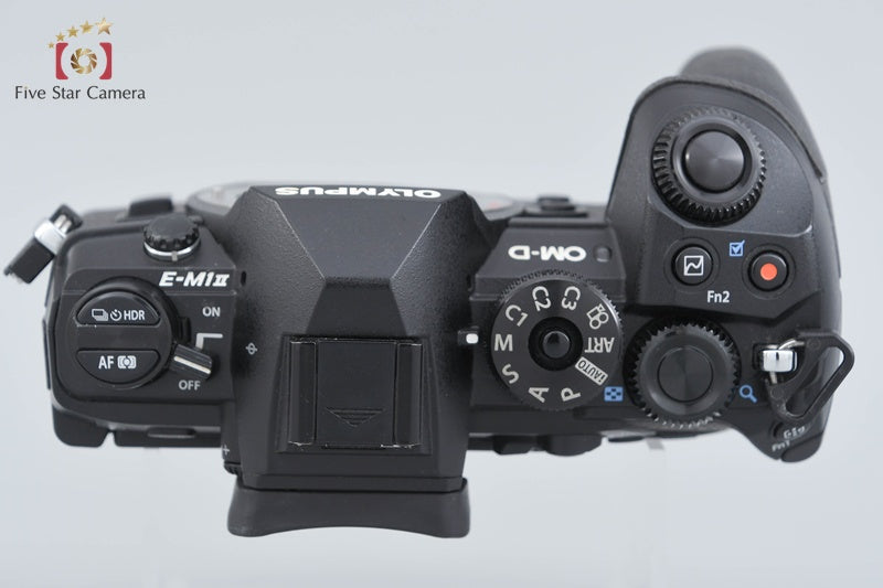Olympus OM-D E-M1 Mark II Black 20.3 MP Digital Mirrorless Camera Body