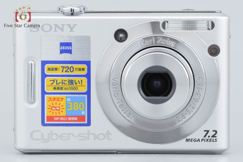 Sony Cyber-shot DSC-W35 7.2 MP Digital Camera [Japanese Language Only]
