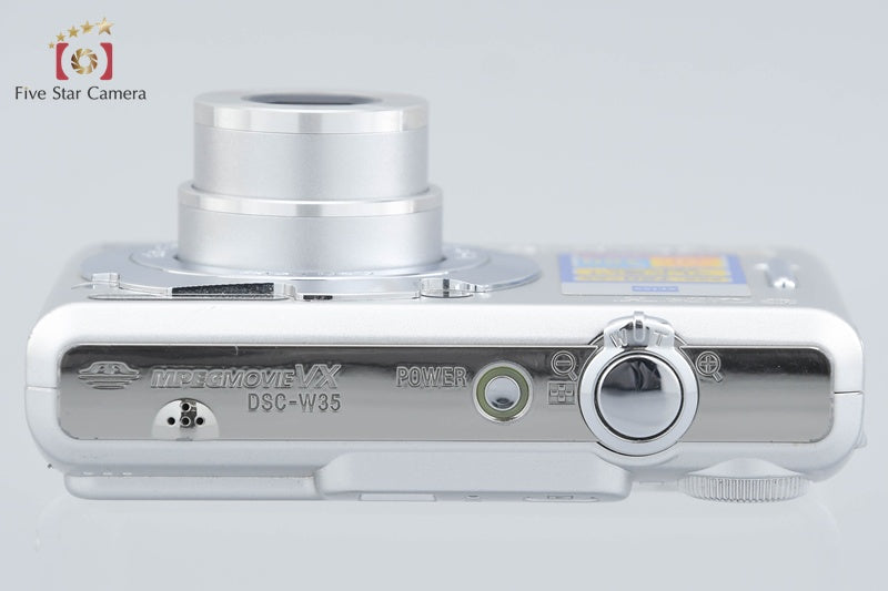 Sony Cyber-shot DSC-W35 7.2 MP Digital Camera [Japanese Language Only]