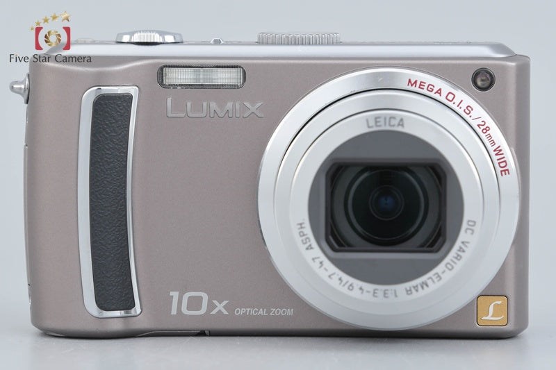 Panasonic LUMIX DMC-TZ5 Brown 9.1 MP Digital Camera [Japanese Language Only]