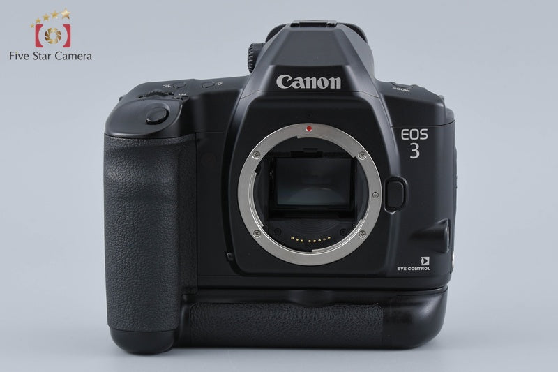 Canon EOS 3 35mm SLR Film Camera + BP-E1 Battery Pack