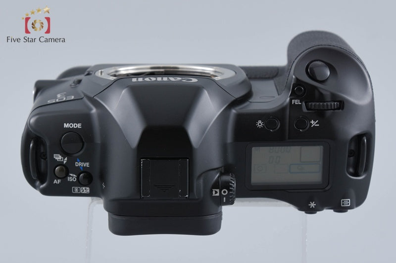 Canon EOS 3 35mm SLR Film Camera + BP-E1 Battery Pack
