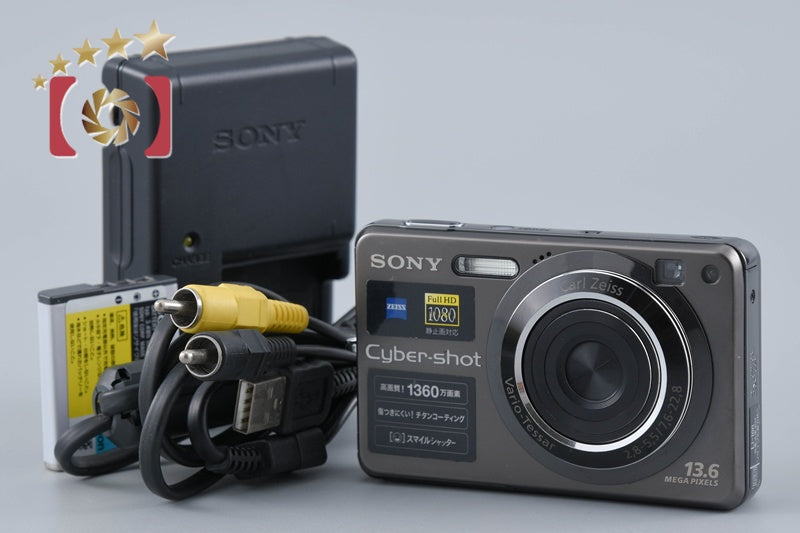 Sony Cyber-Shot DSC-W300 13.6 MP Digital Camera [Japanese Language Only]