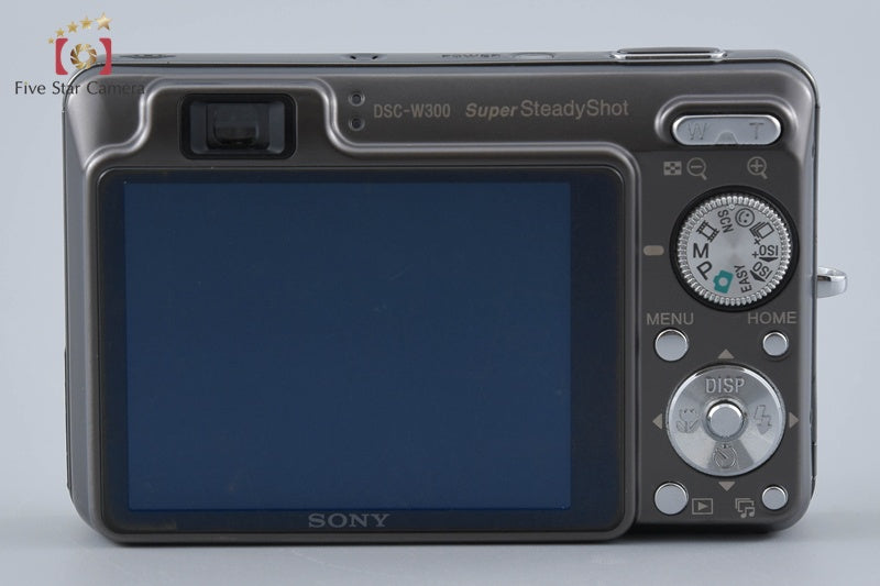 Sony Cyber-Shot DSC-W300 13.6 MP Digital Camera [Japanese Language Only]