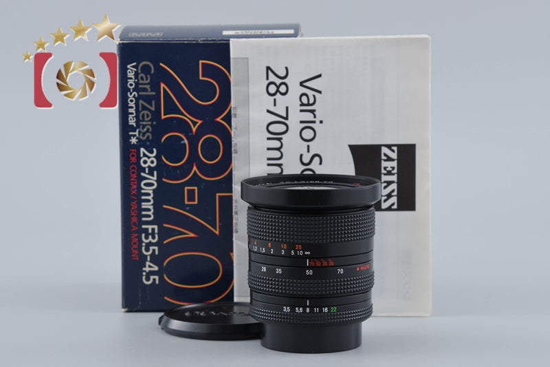 CONTAX Carl Zeiss Vario-Sonnar 28-70mm f/3.5-4.5 T* MMJ w/ Box