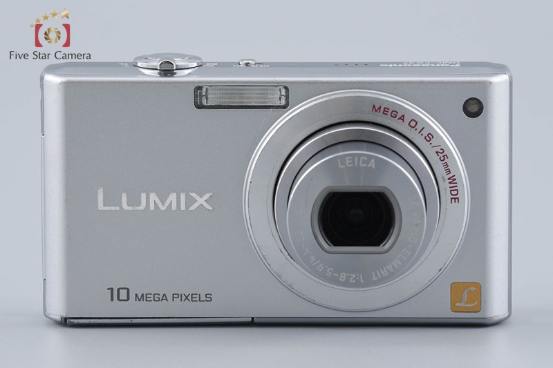 Panasonic LUMIX DMC-FX37 Silver 10.1 MP Digital Camera [Japanese Language Only]