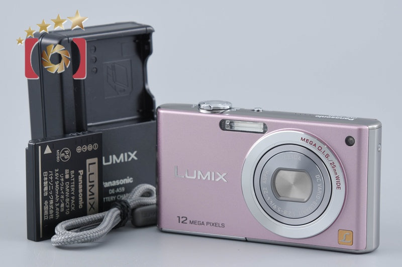 Panasonic LUMIX DMC-FX40 Pink 12.1 MP Digital Camera [Japanese Language Only]