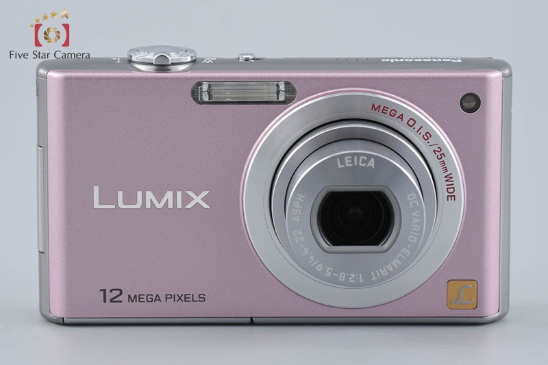 Panasonic LUMIX DMC-FX40 Pink 12.1 MP Digital Camera [Japanese Language Only]