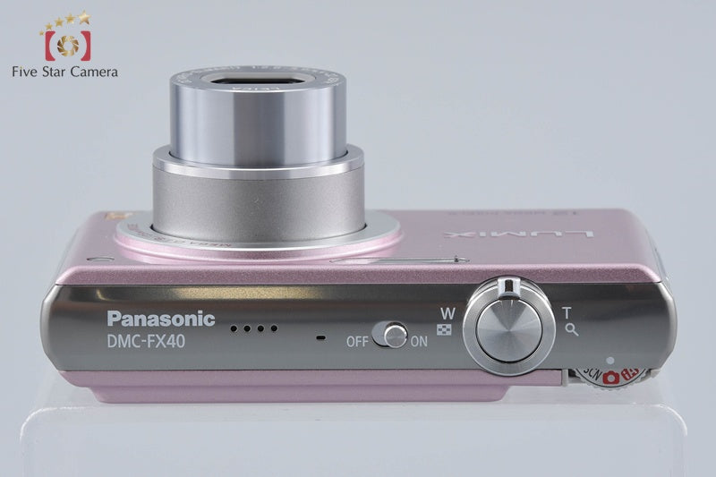 Panasonic LUMIX DMC-FX40 Pink 12.1 MP Digital Camera [Japanese Language Only]