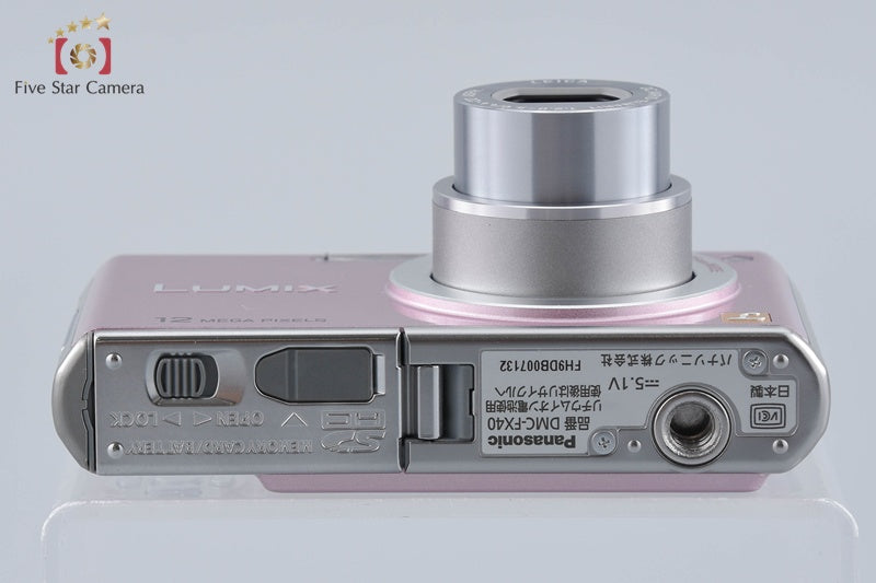 Panasonic LUMIX DMC-FX40 Pink 12.1 MP Digital Camera [Japanese Language Only]