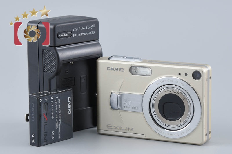 Casio EXILIM EX-Z40 Gold 4.0 MP Digital Camera