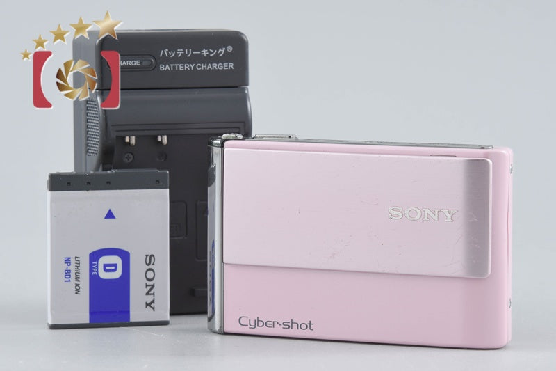 Sony Cyber-Shot DSC-T70 Pink 8.1 MP Digital Camera [Japanese Language Only]