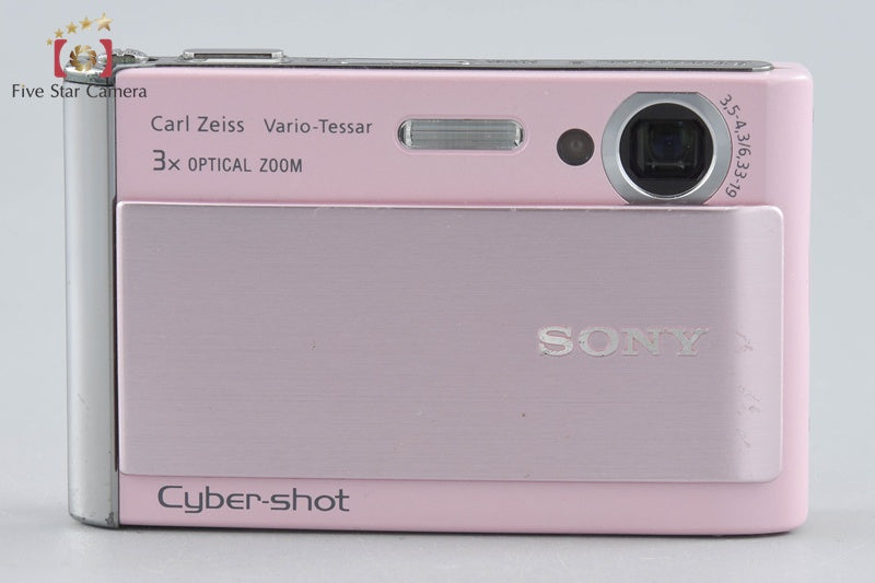 Sony Cyber-Shot DSC-T70 Pink 8.1 MP Digital Camera [Japanese Language Only]
