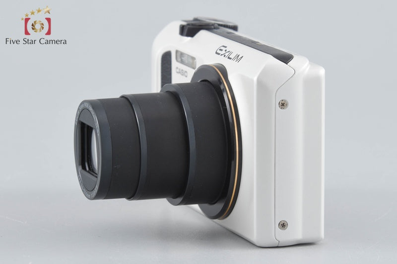 Casio HIGH SPEED EXILIM EX-ZR100 White 12.1 MP Digital Camera