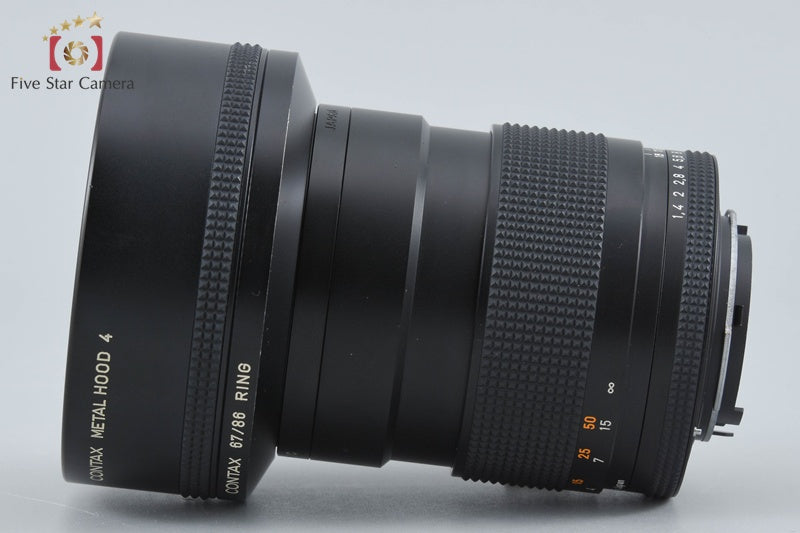 CONTAX Carl Zeiss Planar 85mm f/1.4 T* MMJ