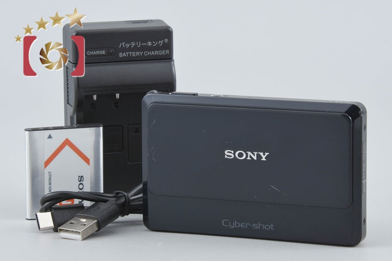 Sony Cyber-Shot DSC-TX7 Dark Blue 10.2MP Digital Camera [Japanese Language Only]