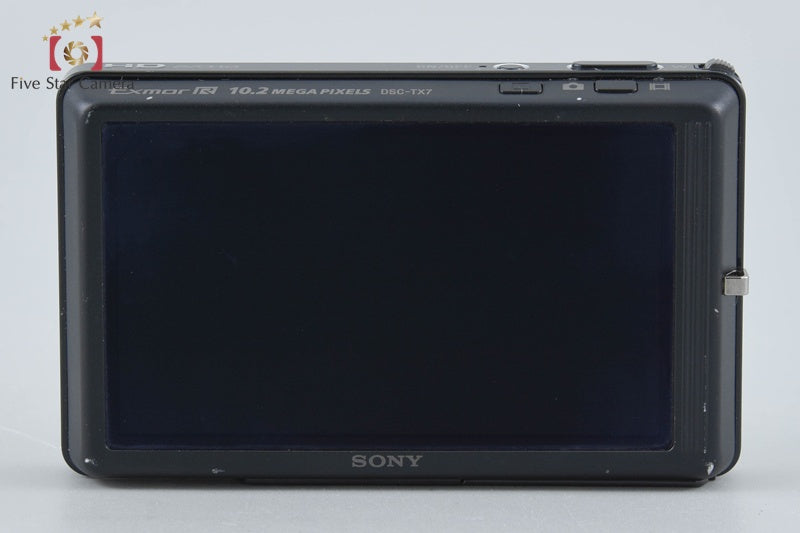 Sony Cyber-Shot DSC-TX7 Dark Blue 10.2MP Digital Camera [Japanese Language Only]