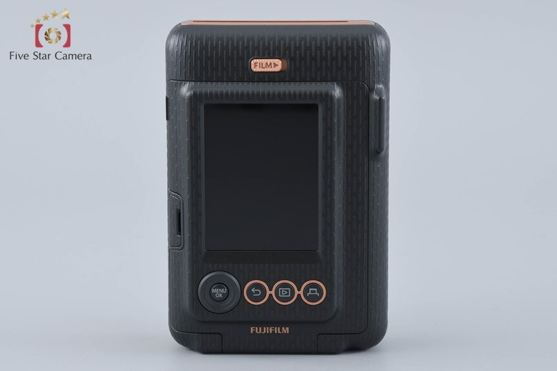FUJIFILM Instax Mini LiPlay Elegant Black Instant Film Camera w/ Box