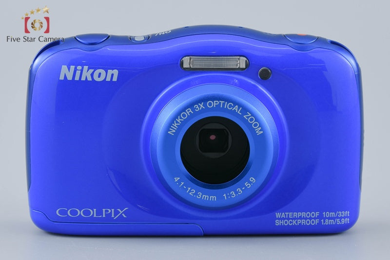 Nikon COOLPIX W150 Blue 13.2 MP Digital Camera w/ Box