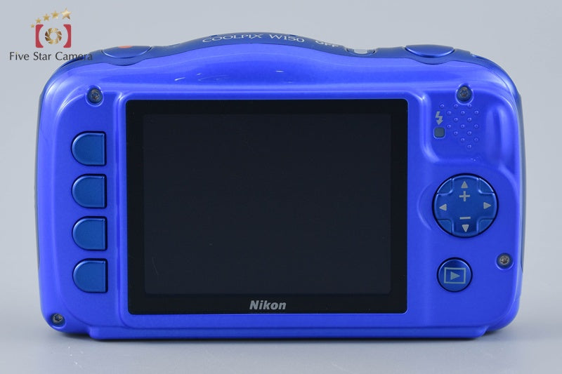 Nikon COOLPIX W150 Blue 13.2 MP Digital Camera w/ Box