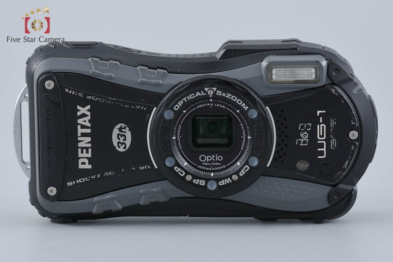 Ricoh PENTAX Optio WG-1 GPS Glay 14.0 MP Waterproof Action Camera