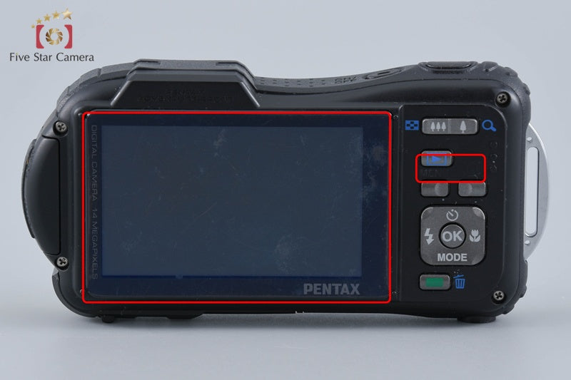 Ricoh PENTAX Optio WG-1 GPS Glay 14.0 MP Waterproof Action Camera