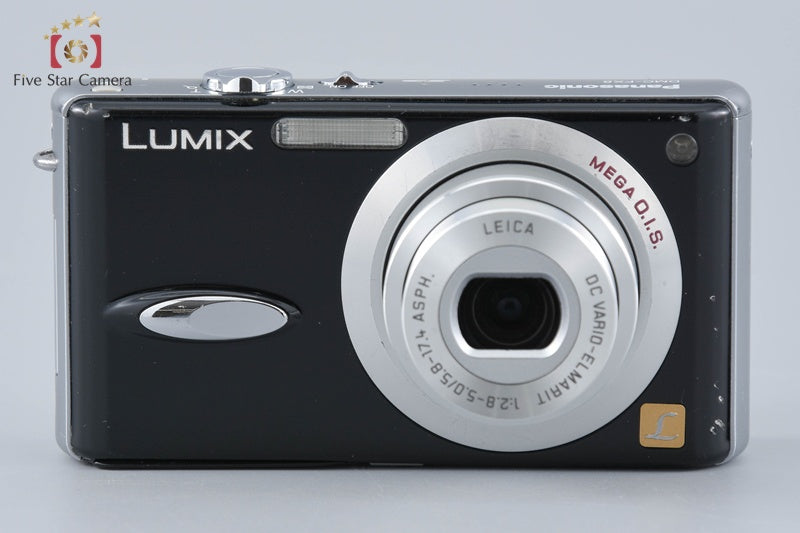 Panasonic LUMIX DMC-FX8 Gloss Black 5.0 MP Digital Camera